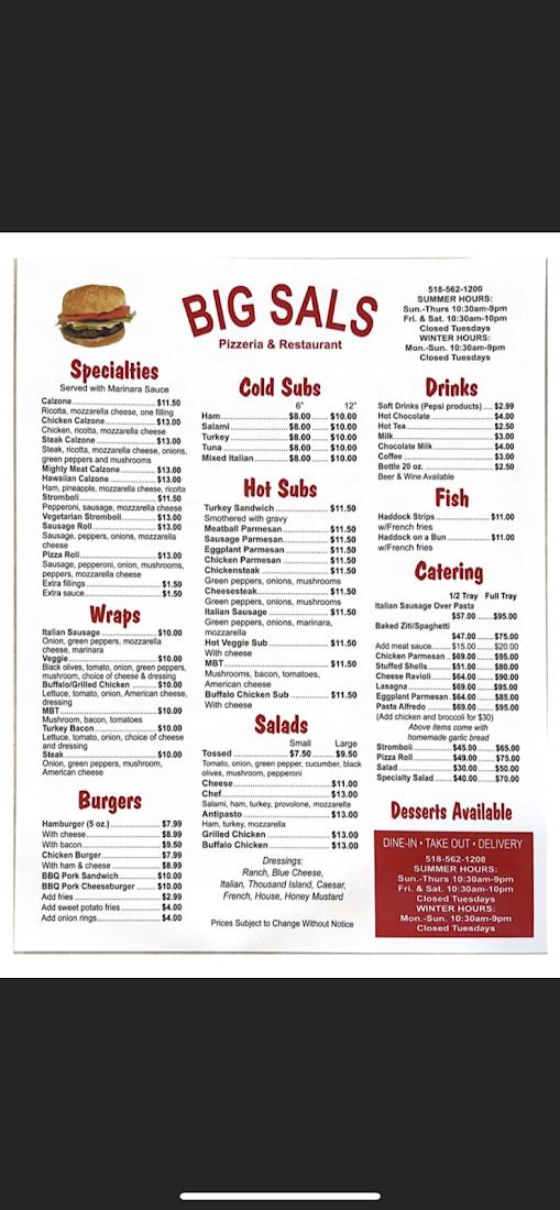 Big Sal's Pizzeria & Restaurant
