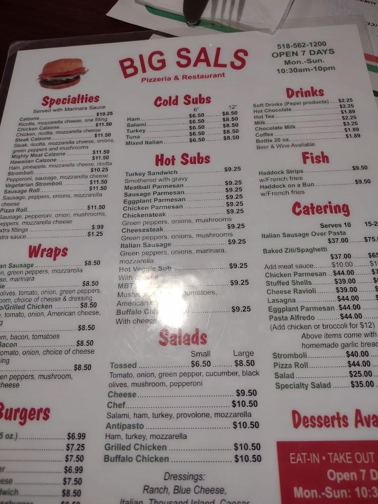 Big Sal's Pizzeria & Restaurant Menu image 3